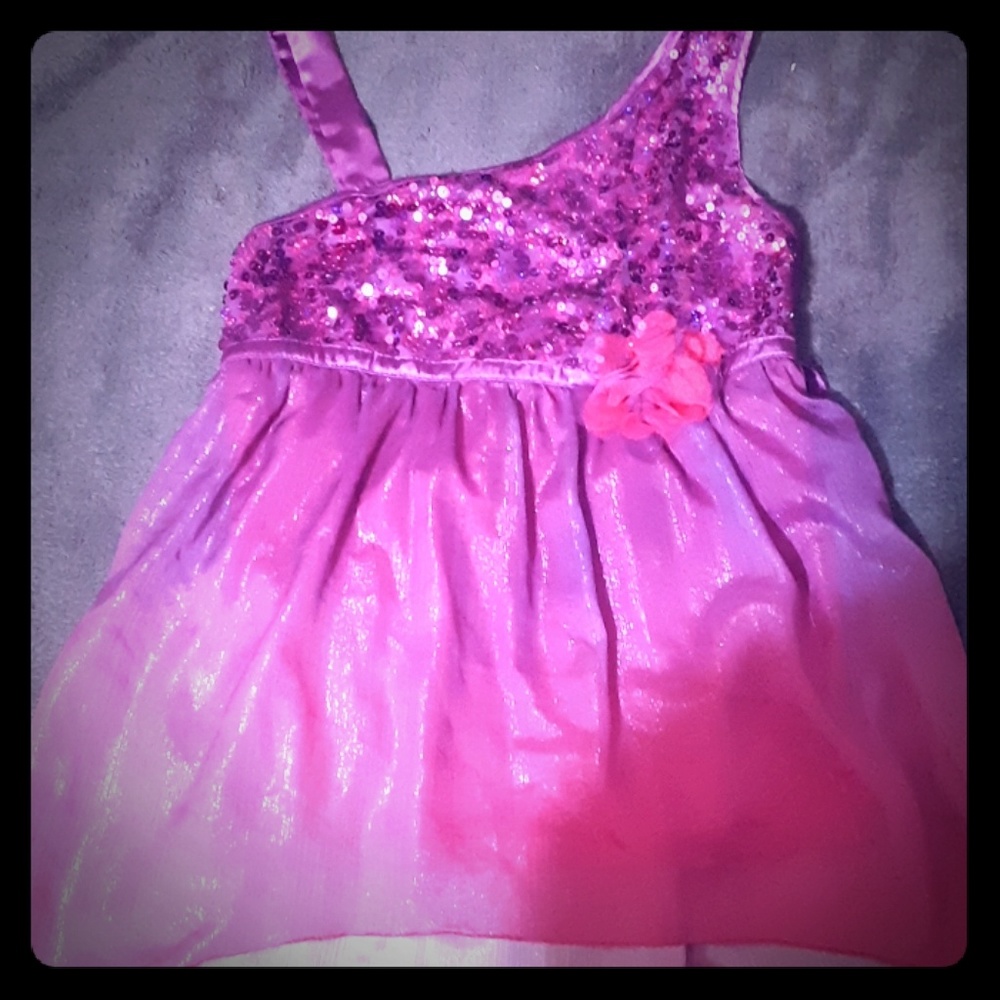 Justice girls sequin top